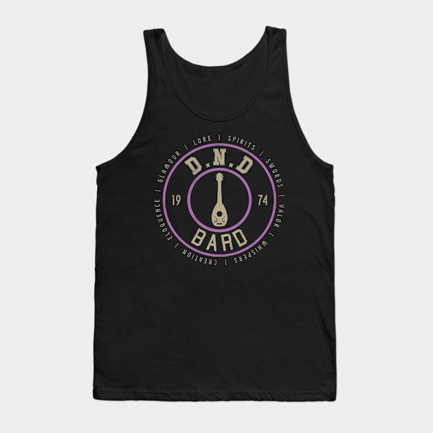 D&D Bard Tank Top by StebopDesigns